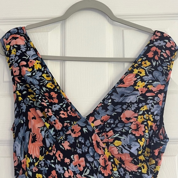 RIXO Floral Maxi Dress - Pink and Blue - Picture 4 of 8